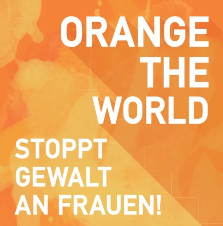 Orange Day – Stoppt die Gewalt an Frauen