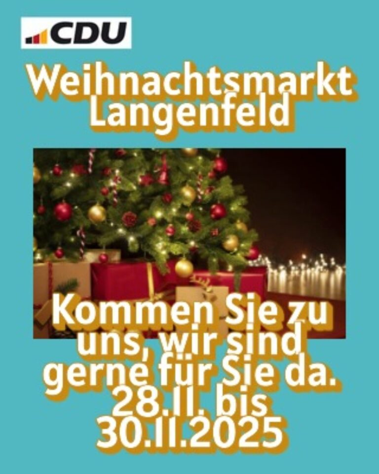 Weihnachtsmarkt in Langenfeld