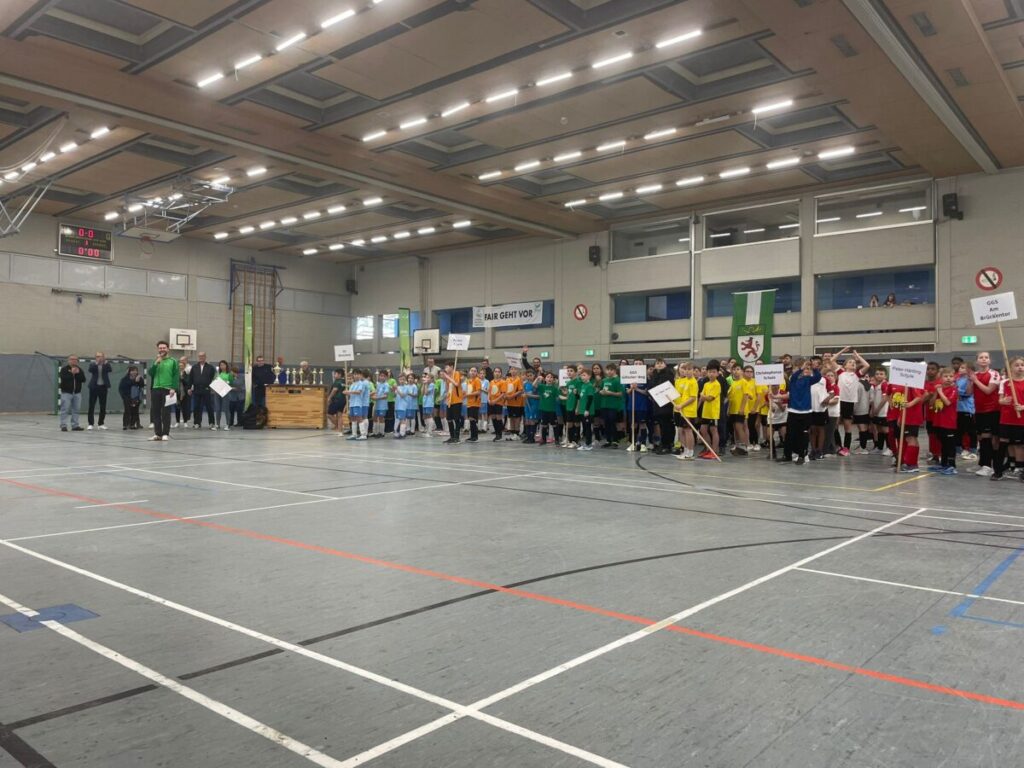 Glückwunsch zum Sieg beim Stadtwerke-Cup der Grundschulen