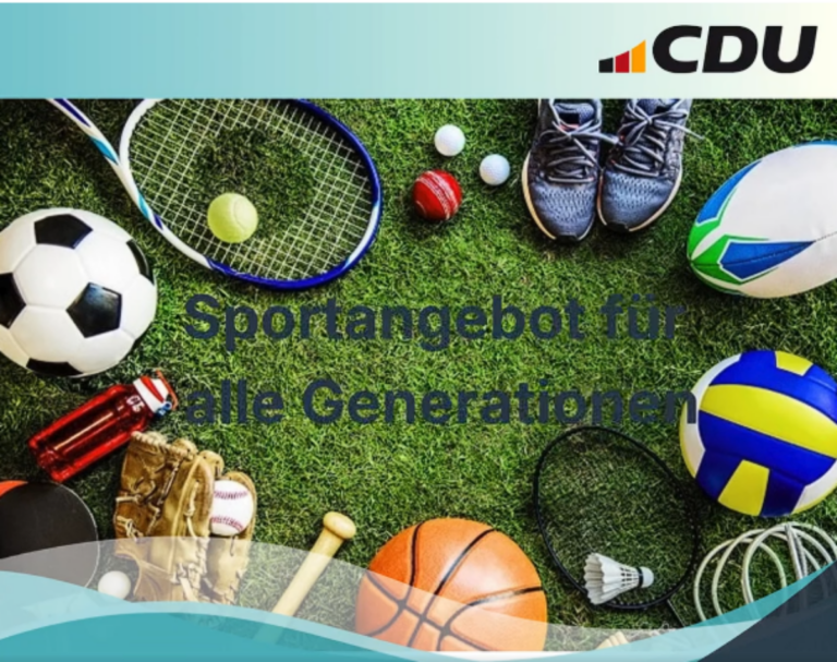 Sportangebot für alle Generationen: CDU bringt Urban Sport Park für Langenfeld auf den Weg
