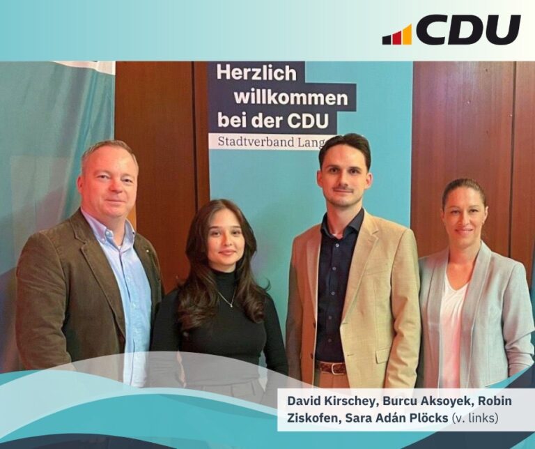 Die CDU Langenfeld stellt sich inhaltlich und personell neu auf
