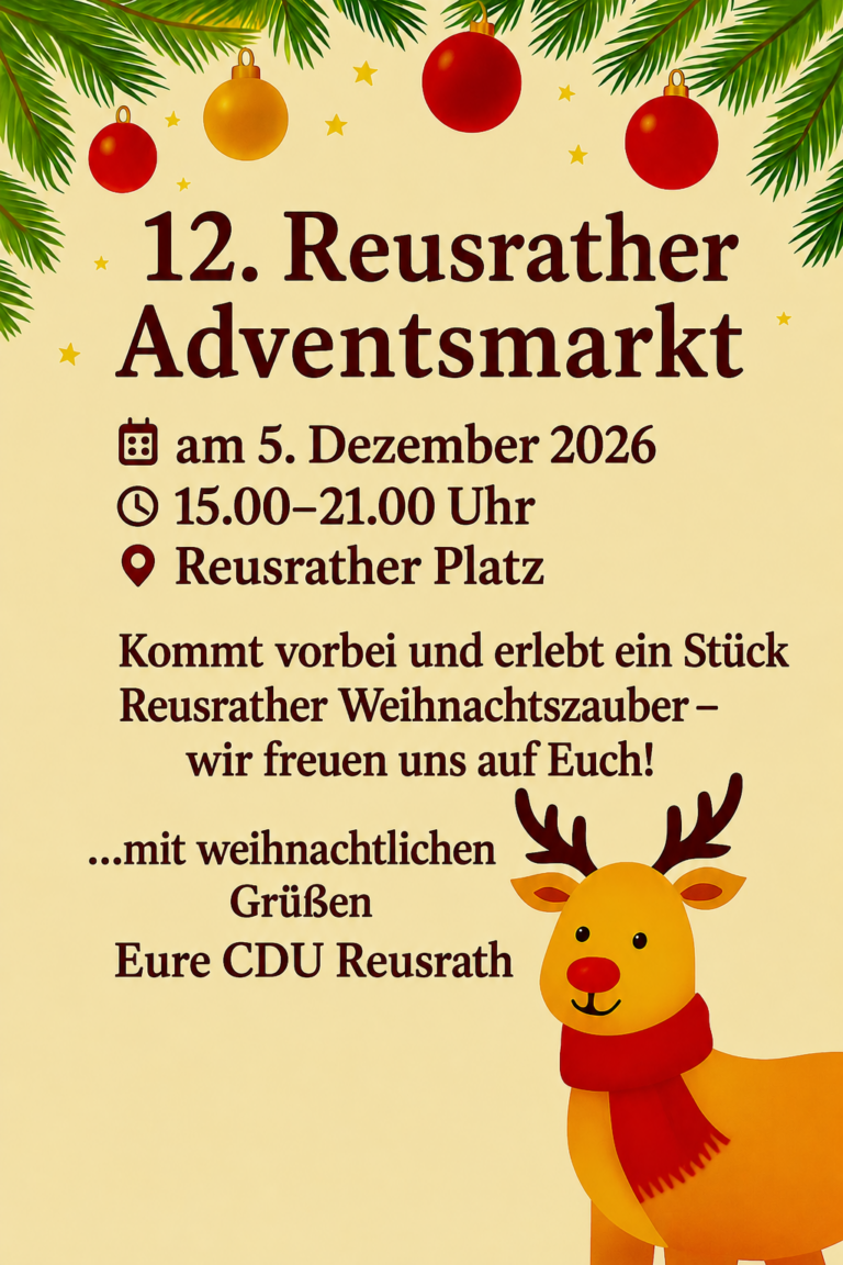 12. Reusrather Weihnachtsmarkt