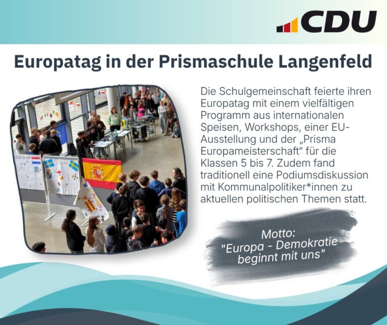 Europatag an der Prismaschule
