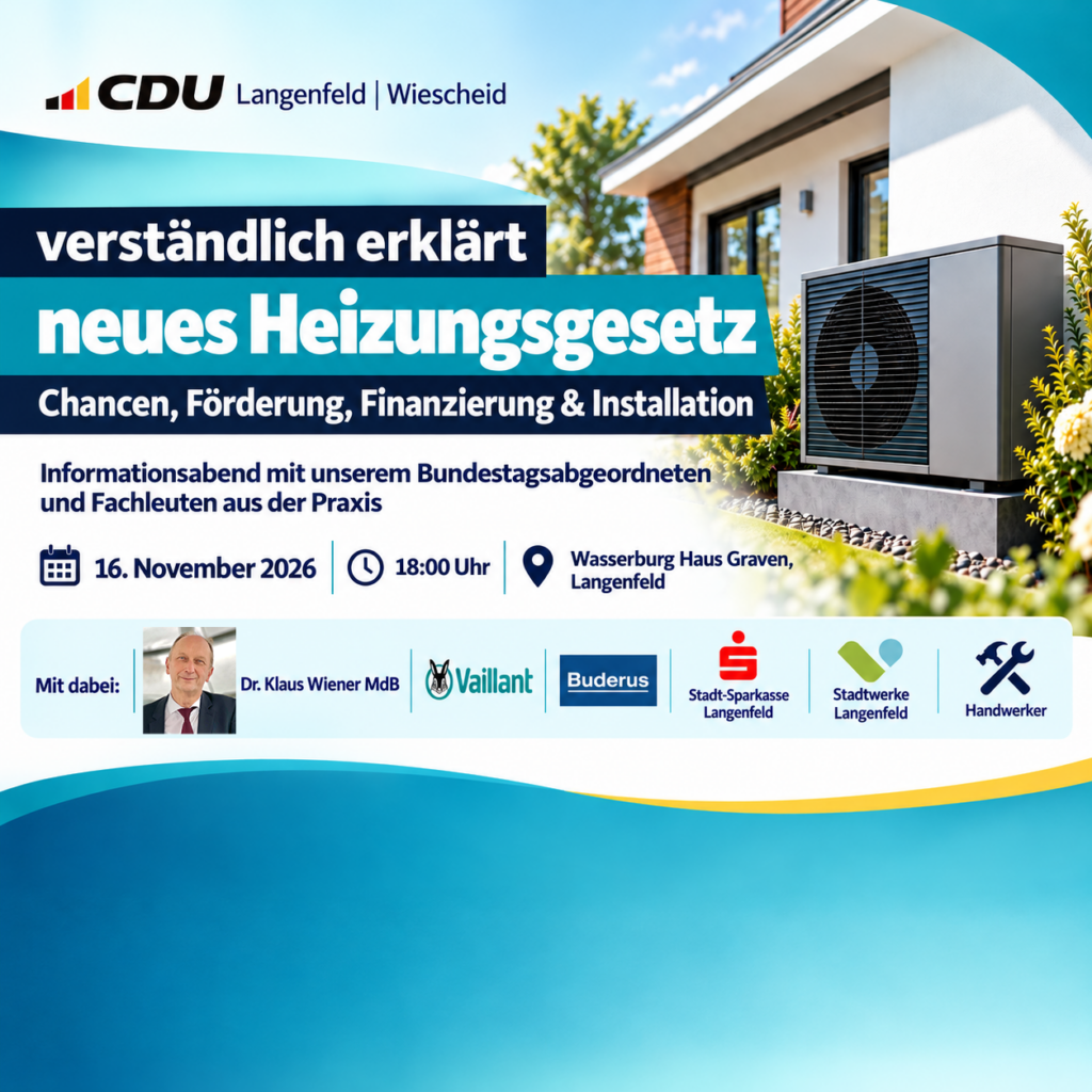 Infoabend: Neues Heizungsgesetz verständlich erklärt